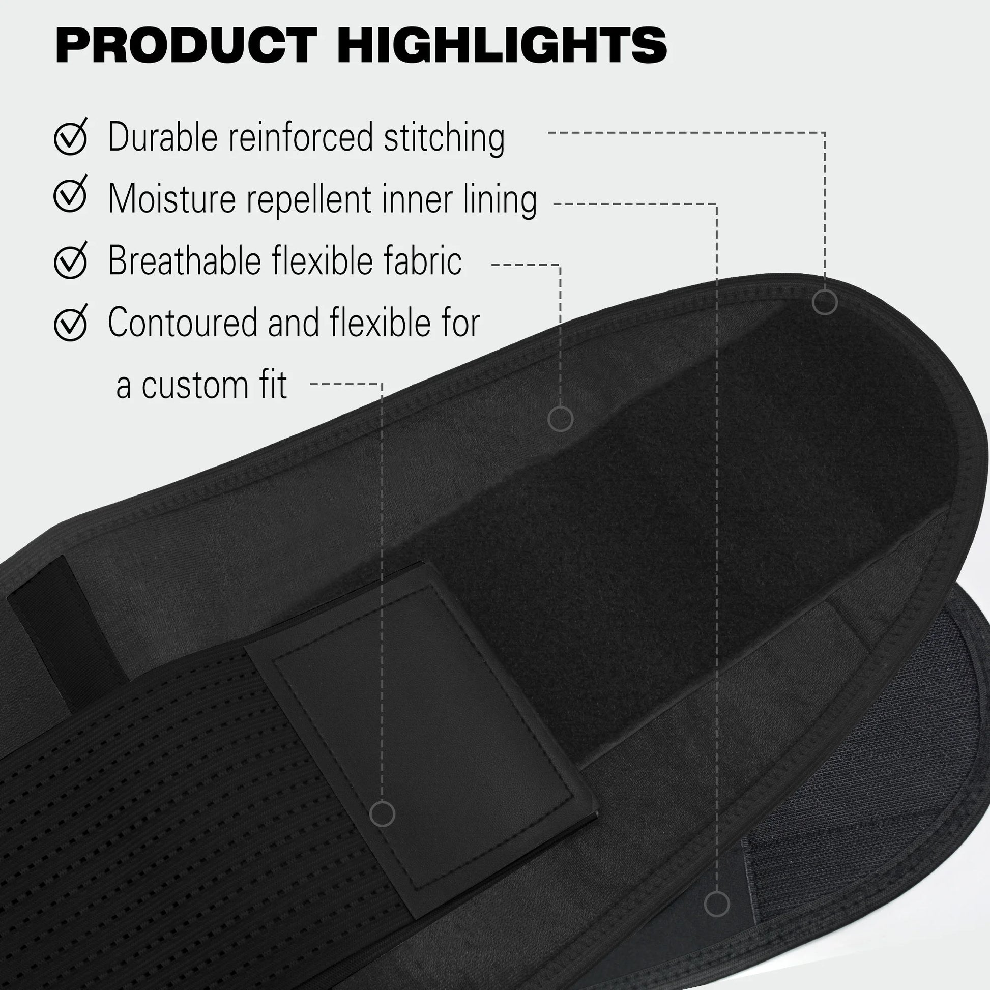 Waist Trainer Belt for Women Men Sweat Waist Trimmer and Sauna Belt for Working Out
