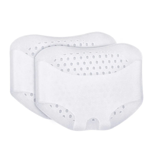 Silicone Forefoot Pads Honeycomb Gel Shoe Pad for Women Heels Insoles Foot Pain Relief Inserts Foot Blister Care Cushions